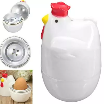 Chicken Microwave Egg Cooker Poacher Boiler Boil Boiled Steamer Kitchen Tool • $12.01