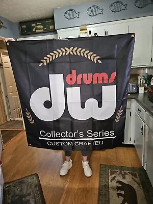 DW Drums Poster Cloth Banner 4'x4' HUGE • $25