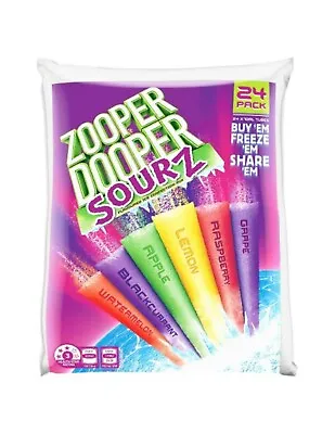 Zooper Dooper Sourz 24 Tubes • $10.95