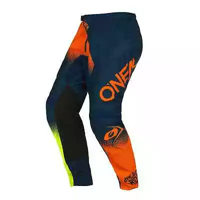 O'Neal ELEMENT RACEWEAR PANTS - Blue/Orange (E021-03*) • $25.90