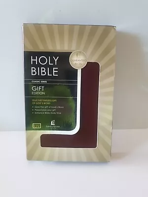 Holy Bible KJV GIFT EDITION Burgundy Leatherflex FREE POSTAGE.  • $29.99