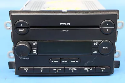 2006-2007 Ford Freestyle Radio Receiver Am Fm 6 Disc Cd Mp3 Oem 6f9t-18c815-ac • $74.79