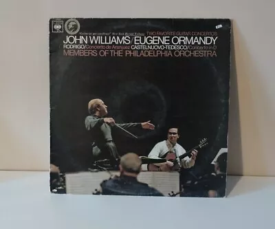 £6 • Buy John Williams / Eugene Ormandy - Rodrigo - Concierto De Aranjuez - 12  Vinyl LP 