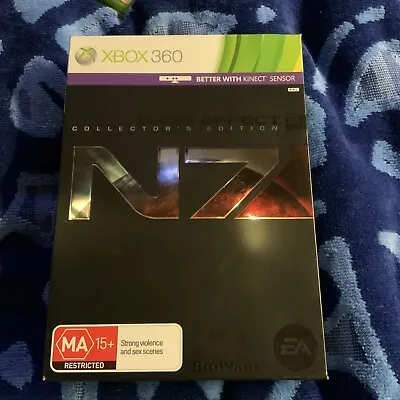 Mass Effect 3 N7 Collectors Edition Xbox 360 (DISCS IN LIKE NEW) COMPLETE • $30