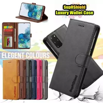 For Samsung Galaxy S20 FE S20 Ultra Plus Wallet Leather Case Flip Magnet Cover • $9.99
