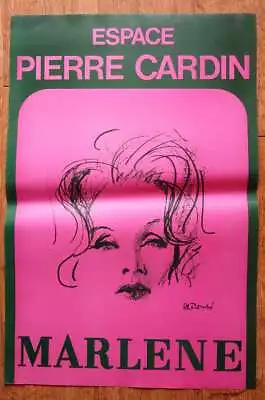 MARLENE DIETRICH Original SMALL French Poster • $59