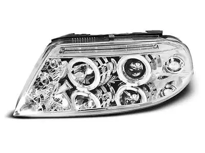 Headlights For VW PASSAT 3BG 00-05 Angel Eyes Chrome TUNING DE LPVW79EG XINO DE • $242.76