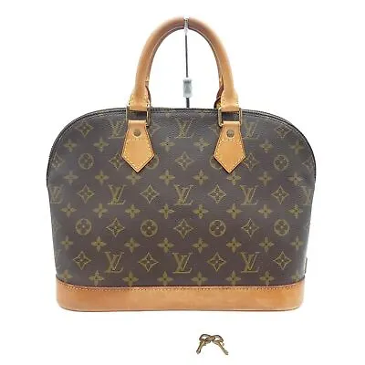 $780.34 • Buy Louis Vuitton Alma Monogram Handbag M51130 Used