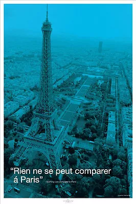 ART POSTER Paris CityQuote • $9.68