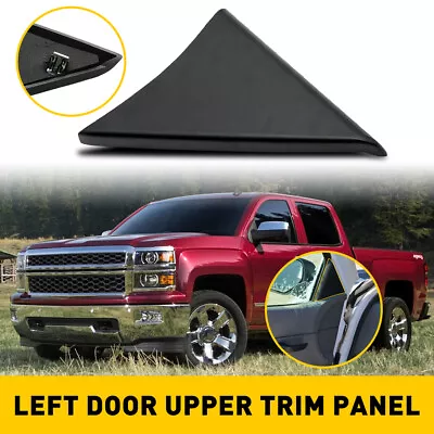 New Front Trim Panel For Door Upper Left Chevrolet Silverado GMC Sierra 25857289 • $13.19