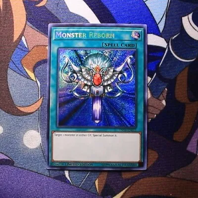 Yu-Gi-Oh TCG Monster Reborn Prismatic Secret Rare TN19-EN011 Near Mint • $2.75