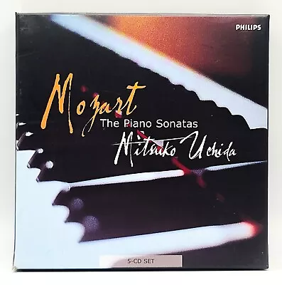 Wolfgang Amadeus Mozart : Mozart: The Piano Sonatas CD 5 Discs (2001) • £9.95