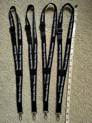 Mercedes-Benz Museum Lanyards - Lot Of 4 Keychains - From Stuttgart Germany • $34.99