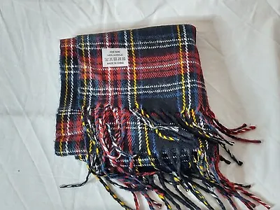 Tartan Scarf - Mens & Womens Blue Red Tartan Scarf - ASOS Scarves • £6