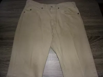 Levi Strauss Men's Women's Adult Rugged Flat Khaki Tan Colored Denim Jeans Pants • $9.99
