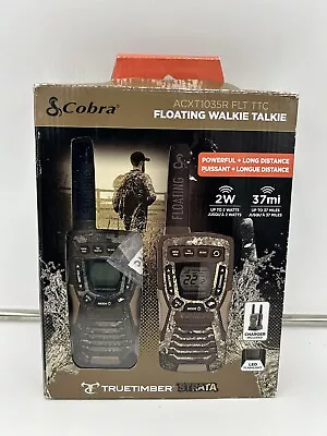 Cobra ACXT1035R FLT Floating Walkie Talkie  Waterproof Rechargeable NEW Open Box • $69.99