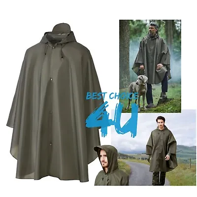 Crivit Germany Adult Waterproof Poncho - One Size Fits S - XL • £14.90