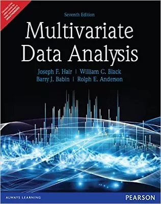 Multivariate Data Analysis • $71.95