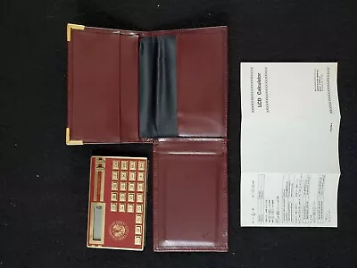 £23.91 • Buy C.C.C.P Credit Card Protection Agency LCD Pocket Calculator Wallet Instructions