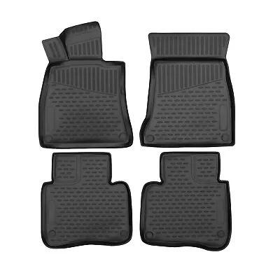 Floor Mats Liner For Mercedes S-Class W222 2013-2017 All Weather Molded 3D Black • $89.90