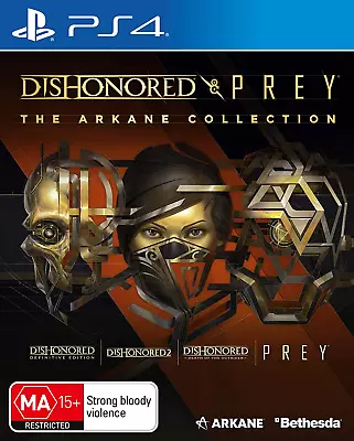 Dishonored And Prey: The Arkane Collection - Playstation 4 • $108.23