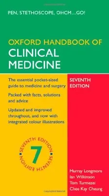 $9.61 • Buy Oxford Handbook Of Clinical Medicine  Oxford Handbooks Series 
