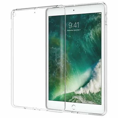 Clear TPU Soft Silicone Shock Proof Gel Case Cover For Apple IPad 10.2 New  • £4.90