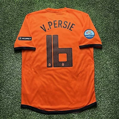 2012 Netherlands Van Persie Jersey Shirt Kit Holland Large Orange Home V. Euro L • $101.77