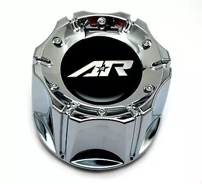 American Racing Chrome Center Hub Cap 4 OD 2.75 H Snap-In Closed-End 1342100016 • $24