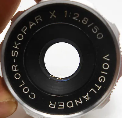 Voigtlander Color-skopar F/2.8 - 50mm Lens In Dkl Mount For Bessamatic • $65