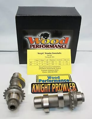 Wood Performance Knight Prowler TW-555 Cams Harley Twin Cam 06-17 FLH/FLT FXD ST • $420