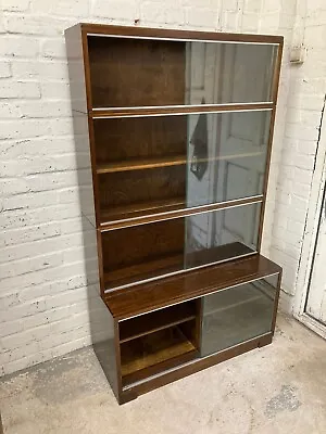 Minty Oxford 4 Tier Library Barristers Stacking Bookcase (Can Deliver) • £275