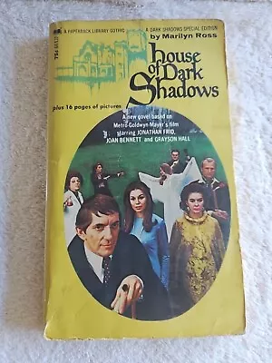 House Of Dark Shadows Marilyn Ross Special Edition (1970) 1st Vintage Horror PB • $38