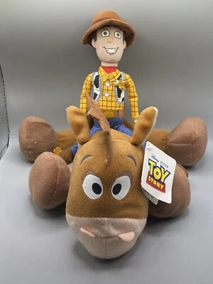 £9.49 • Buy TOY STORY - Bullseye &Woody - Plush