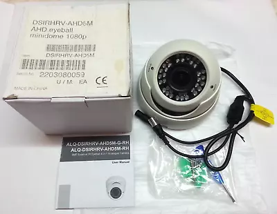 ALTEQ External Eyeball Minidome CCTV Camera AHD TVI CVBS 5MP 1080p IP66 (0059) • £17.99