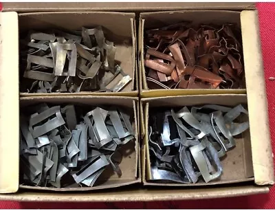 OLD TIME NOS STECK BODY MOLDINGS & TRIM SLIDE FASTENERS 30s 40s 50s OLD SKOOL!! • $9.99