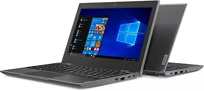 Lenovo 100e Laptop PC Computer 11.6  Windows 10 Celeron 4GB RAM 64GB SSD • $94.04