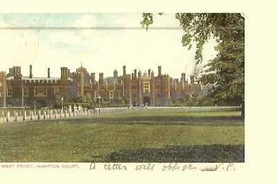 Hampton Court - West Front • £2