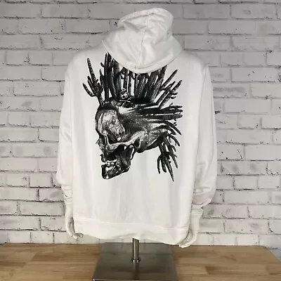 All Saints Sweatshirt Men's Large Pullover Hoodie Forsaken Oth Sweater Skull • $59.99