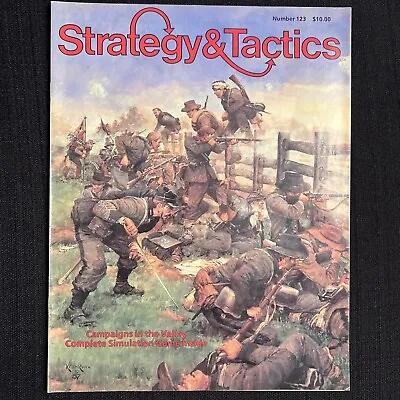 $4.99 • Buy Strategy & Tactics Magazine - #123 - Holiday 1988