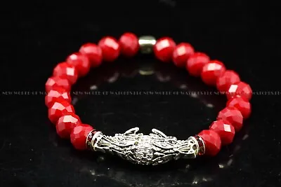 Bead Bracelet Handmade Jewelry Matching Invicta Deadpool Red Bracelet Only  • $27.16