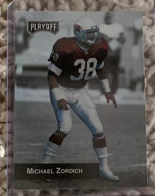 1993 Playoff Football Card #227 Michael Zordich • $2