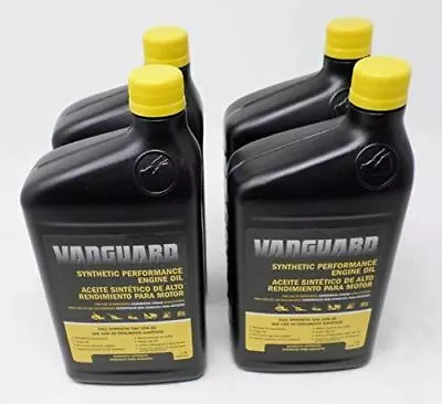 Briggs & Stratton 15W-50 Quart Full Synthetic Vanguard Engine Oil (Pack Of 4) • $42.99