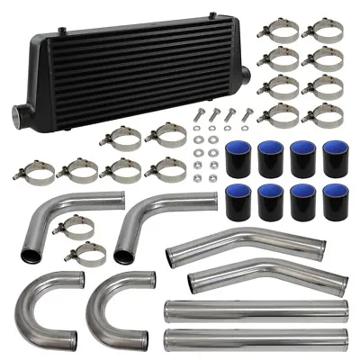 2.25  57MM Universal Aluminum Piping Hose + Intercooler 550x230x65mm +Clamps Kit • $489.50