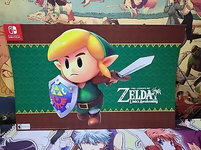 Legend Of Zelda Link's Awakening Promotional Double-sided Poster - 11  X 17  • $6