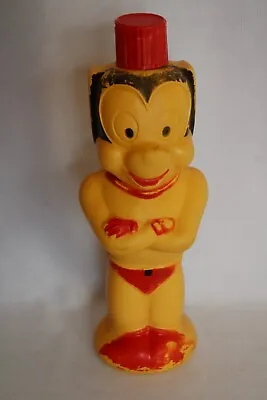 VINTAGE 1963 COLGATE PALMOLIVE Co. MIGHTY MOUSE SOAKY BOTTLE FIGURE • $6.95