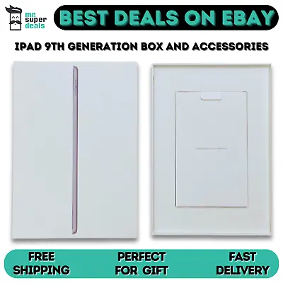 Apple IPad 9th Generation Box And Accessories Genuine - New Condition. • £14.99