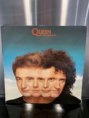 QUEEN - THE MIRACLE 1st Press - ALBUM SP8905CMCS- VINYL LP 1989 • £25