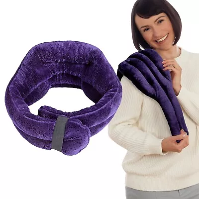 SunnyBay Microwave Heating Pad Wider Neck Coverage-FlaxSeeds With Lavender Aroma • $21.99