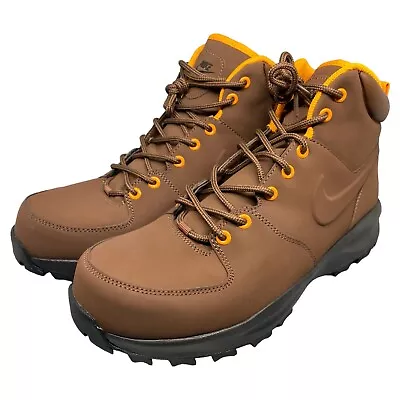 Nike MANOA Leather Boots Fauna Brown 454350-203 2019 Mens SIZE 11 NEW NO BOX • $114.49